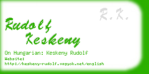 rudolf keskeny business card